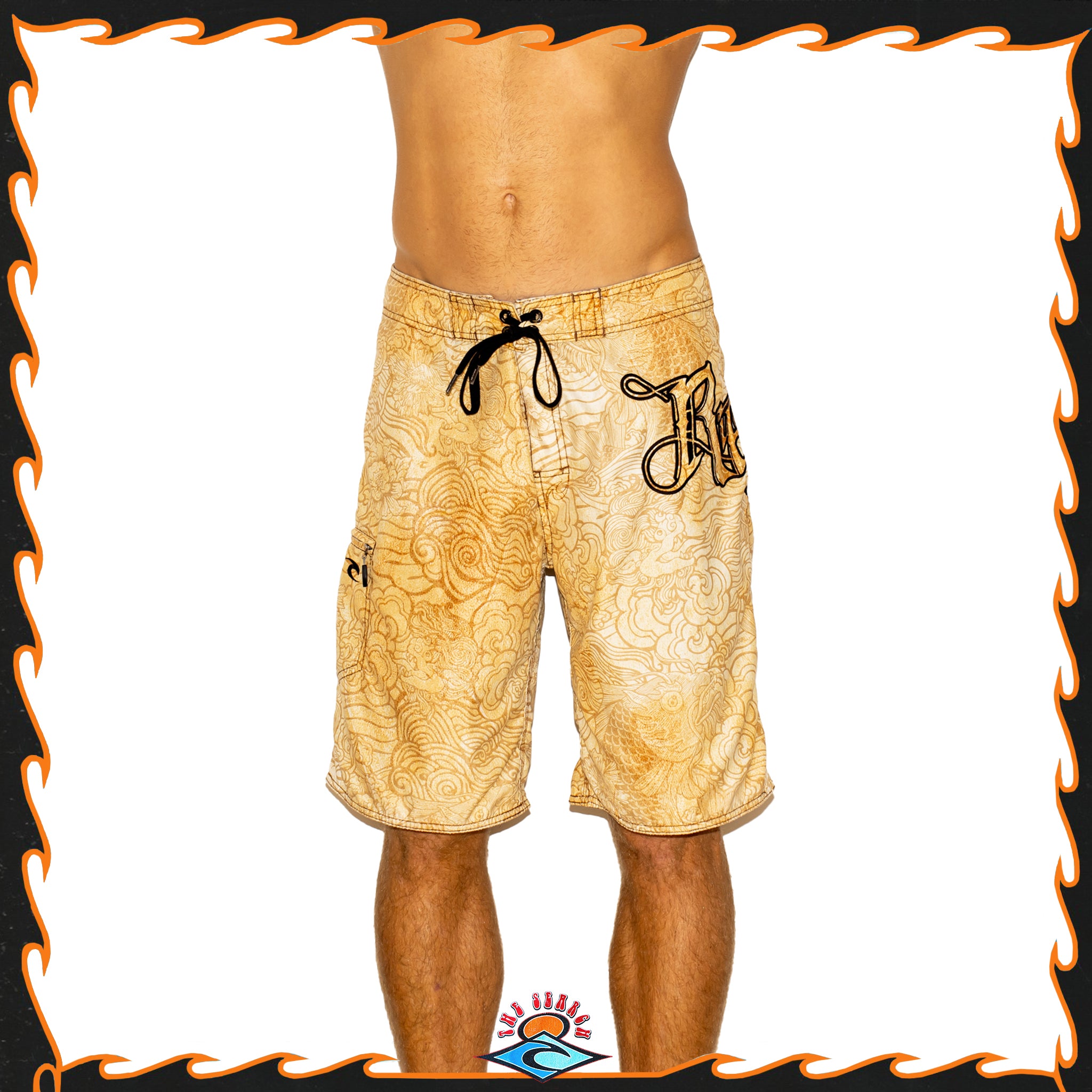 Y2K Rip Curl "Tom Curren - Signature Series" Boardies (32")