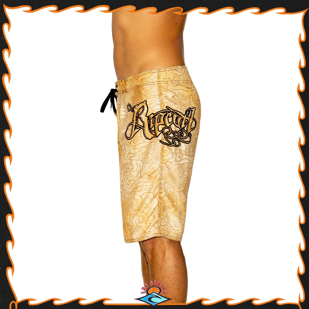 Y2K Rip Curl "Tom Curren - Pro Signature Series" Boardies (32")