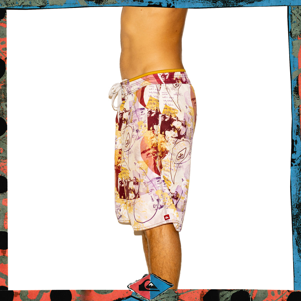 Y2K Quiksilver "Kelly Slater Signature Series" Boardies (36")