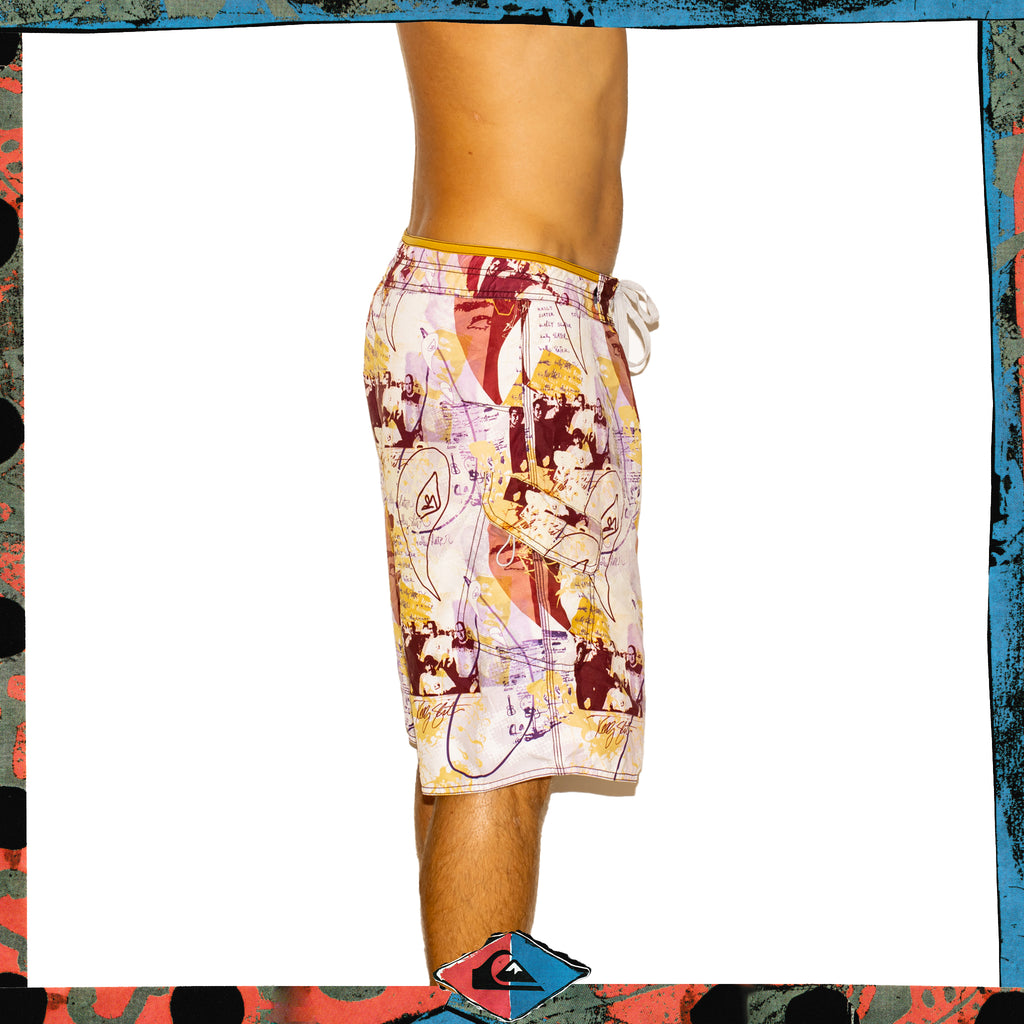 Y2K Quiksilver "Kelly Slater Signature Series" Boardies (36")