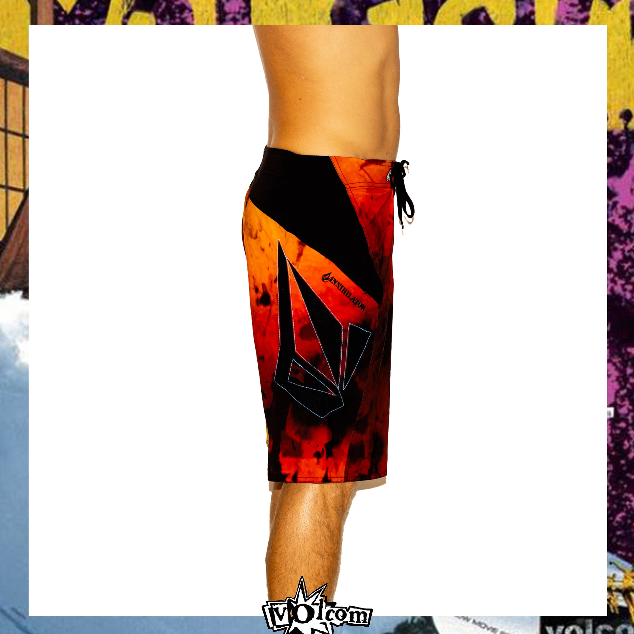 Y2K Volcom "Bruce Irons - Annihilator Signature Series" Boardies (32")