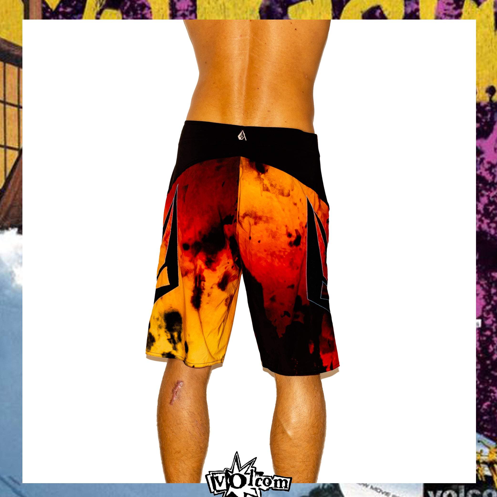 Y2K Volcom "Bruce Irons - Annihilator Signature Series" Boardies (32")