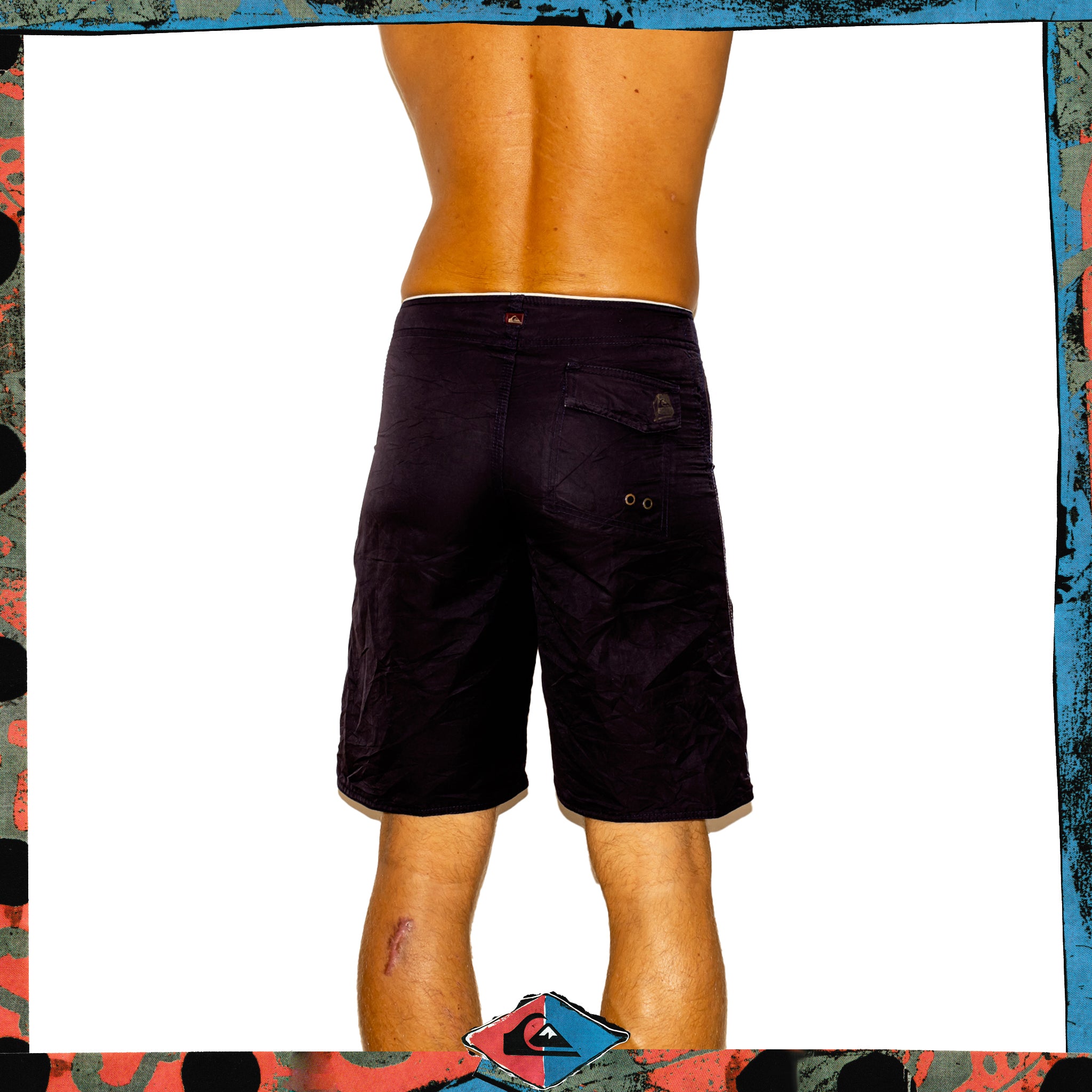 Y2K Quiksilver Supreme Tech Boardies (28")