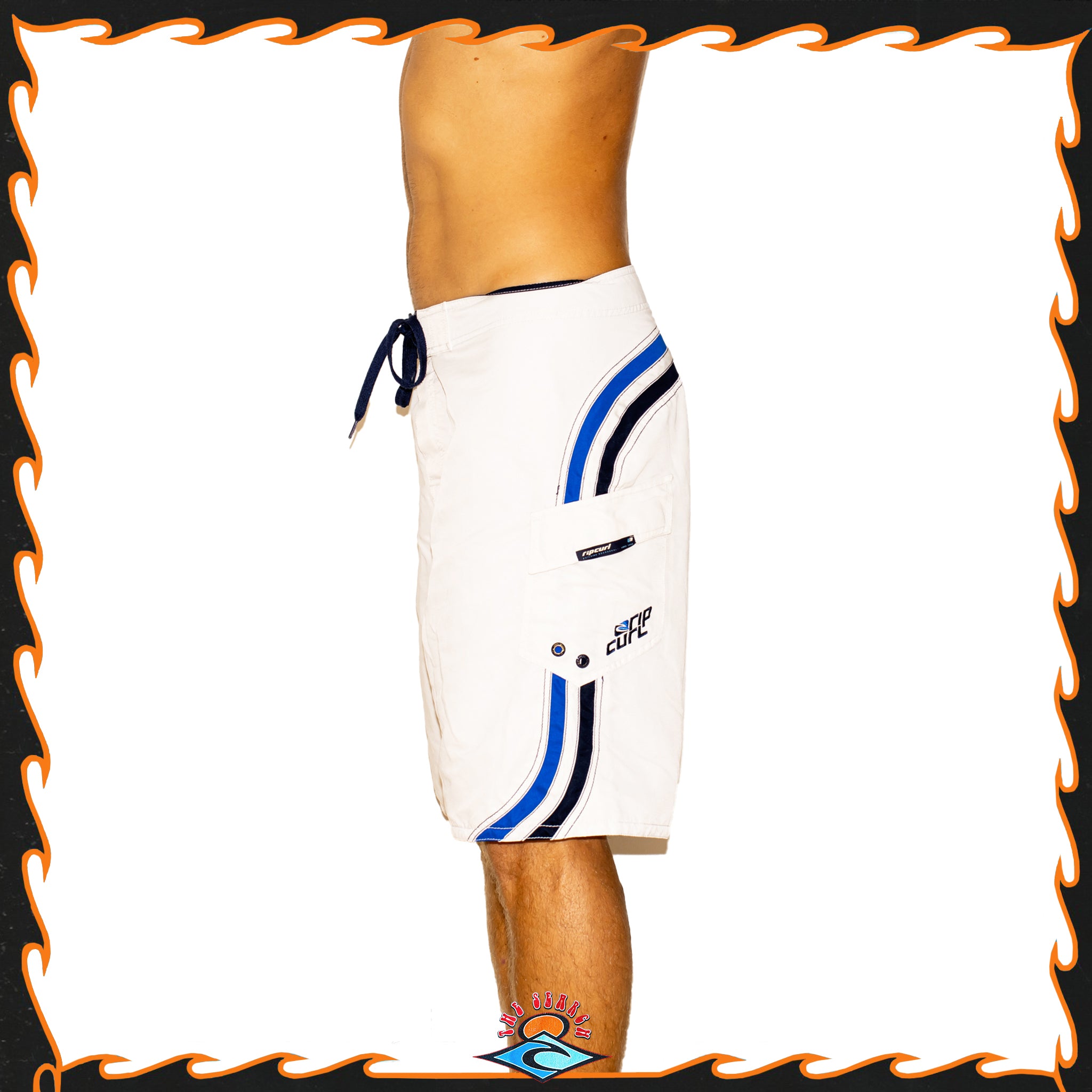 Y2K Rip Curl Supreme Tech Boardies (32")