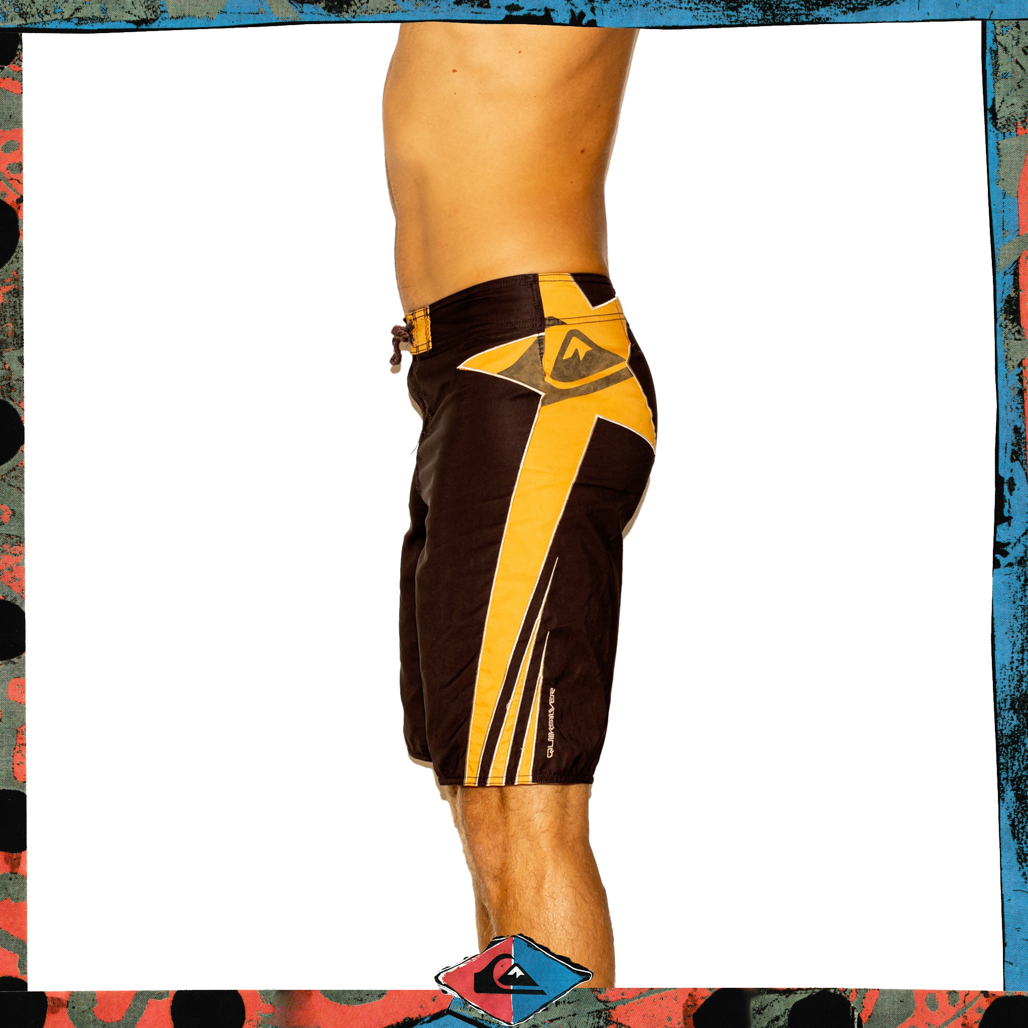 Y2K Quiksilver "Kelly Slater - Star Child Signature Series" Boardies (28")