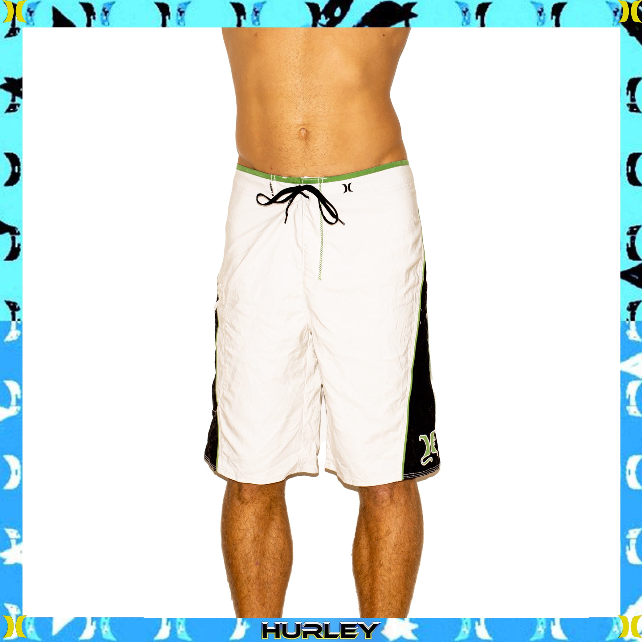 Y2K Hurely Supreme Tech Boardies (32")