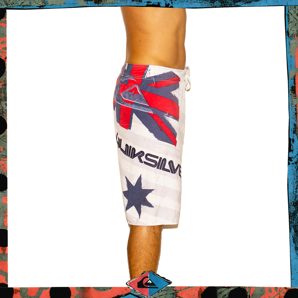Y2K Quiksilver "Aussie Pride" Supreme Tech Boardies (38")