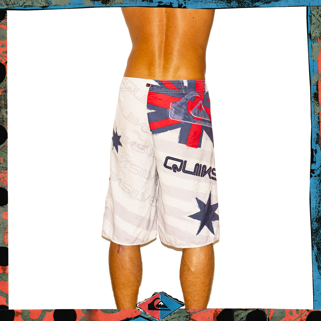 Y2K Quiksilver "Aussie Pride" Supreme Tech Boardies (38")