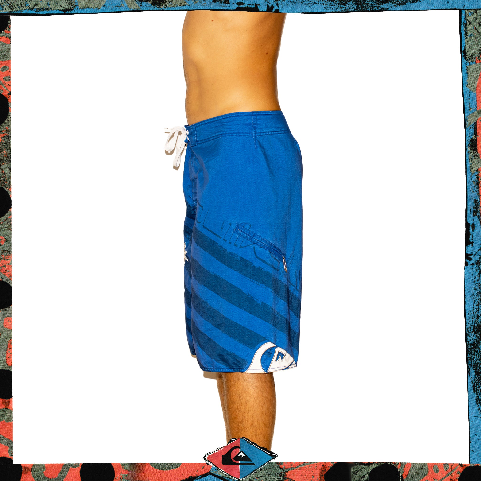 Y2K Quiksilver "Aussie Pride" Supreme Tech Boardies (36")