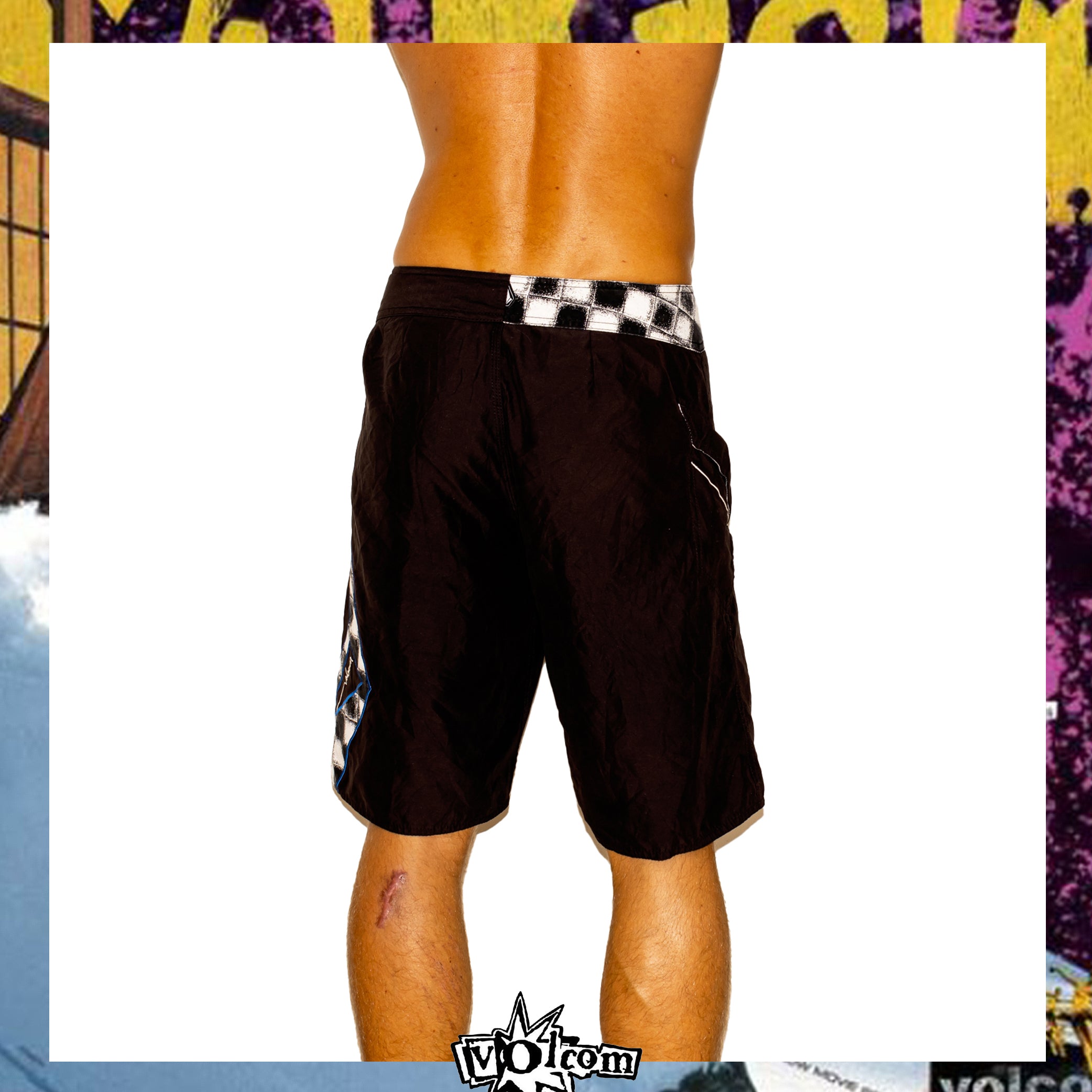 Y2K Volcom Foster Too Mod Boardies (31")
