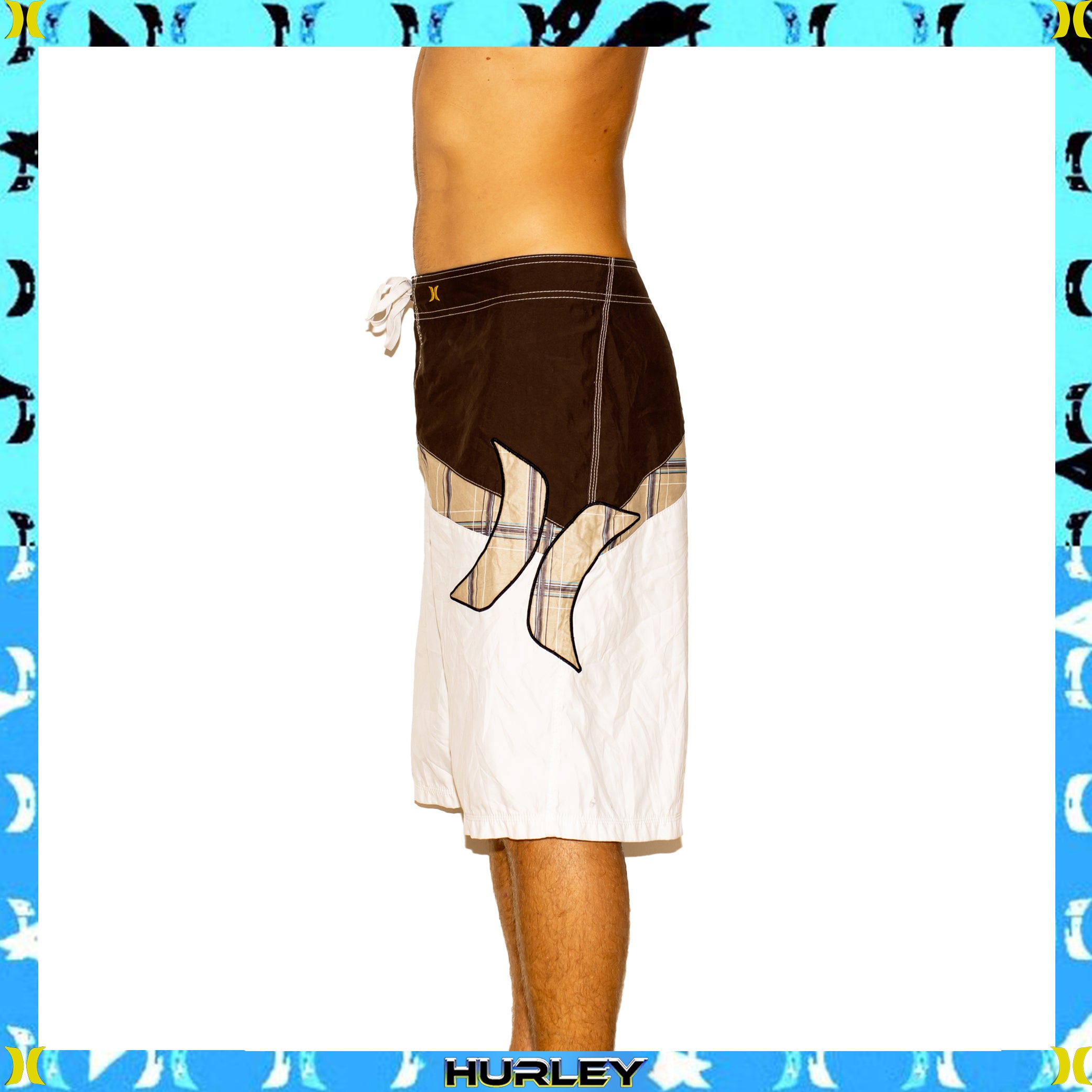 Y2K Hurley Supreme Tech Boardies (38")