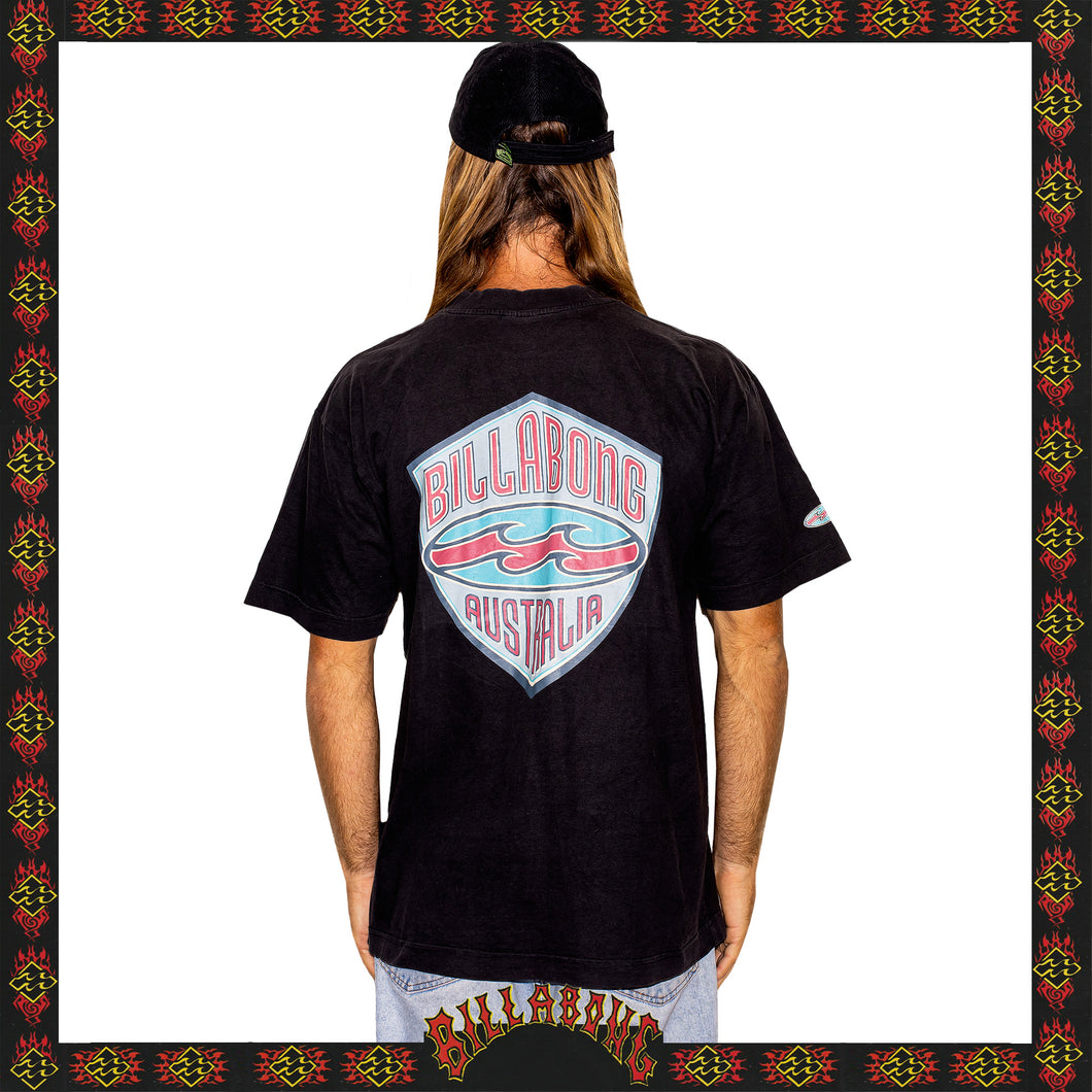 1993 Billabong Spellout Graphic Tee (L-XL)