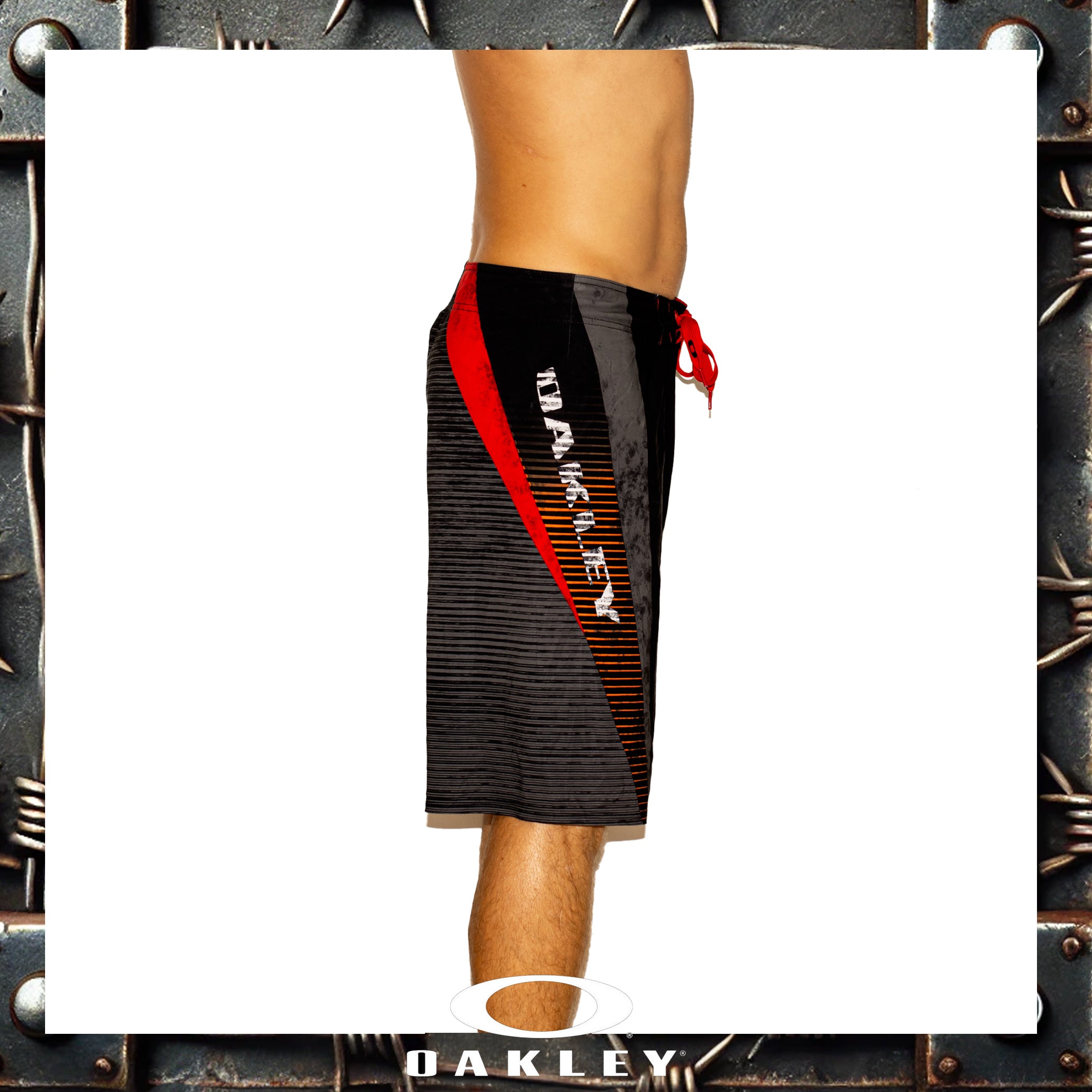Y2K Oakley Vault Tech Boardies (32")