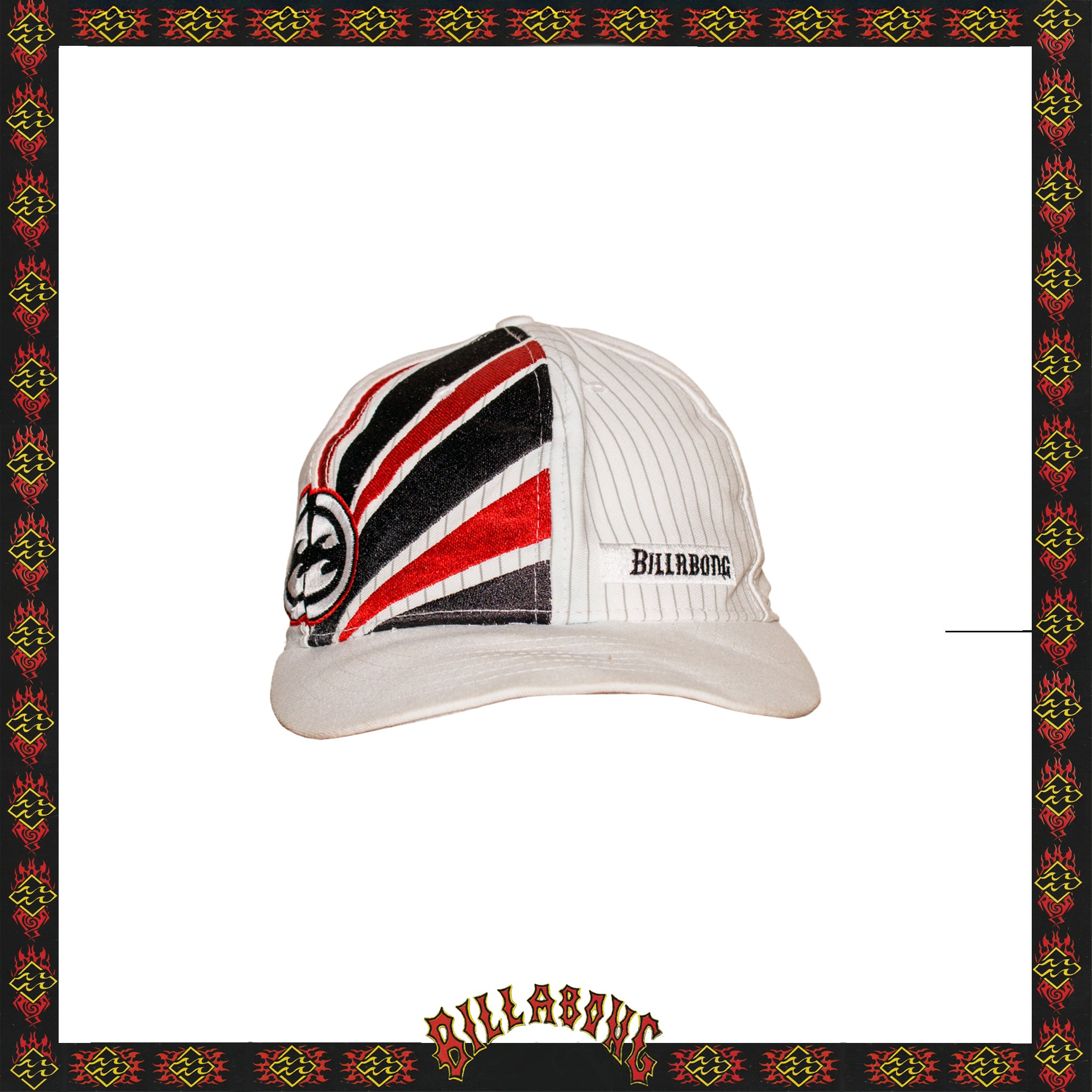 Y2K Billabong "Andy Irons - Samurai Signature Series" Flexicap Hat (M)