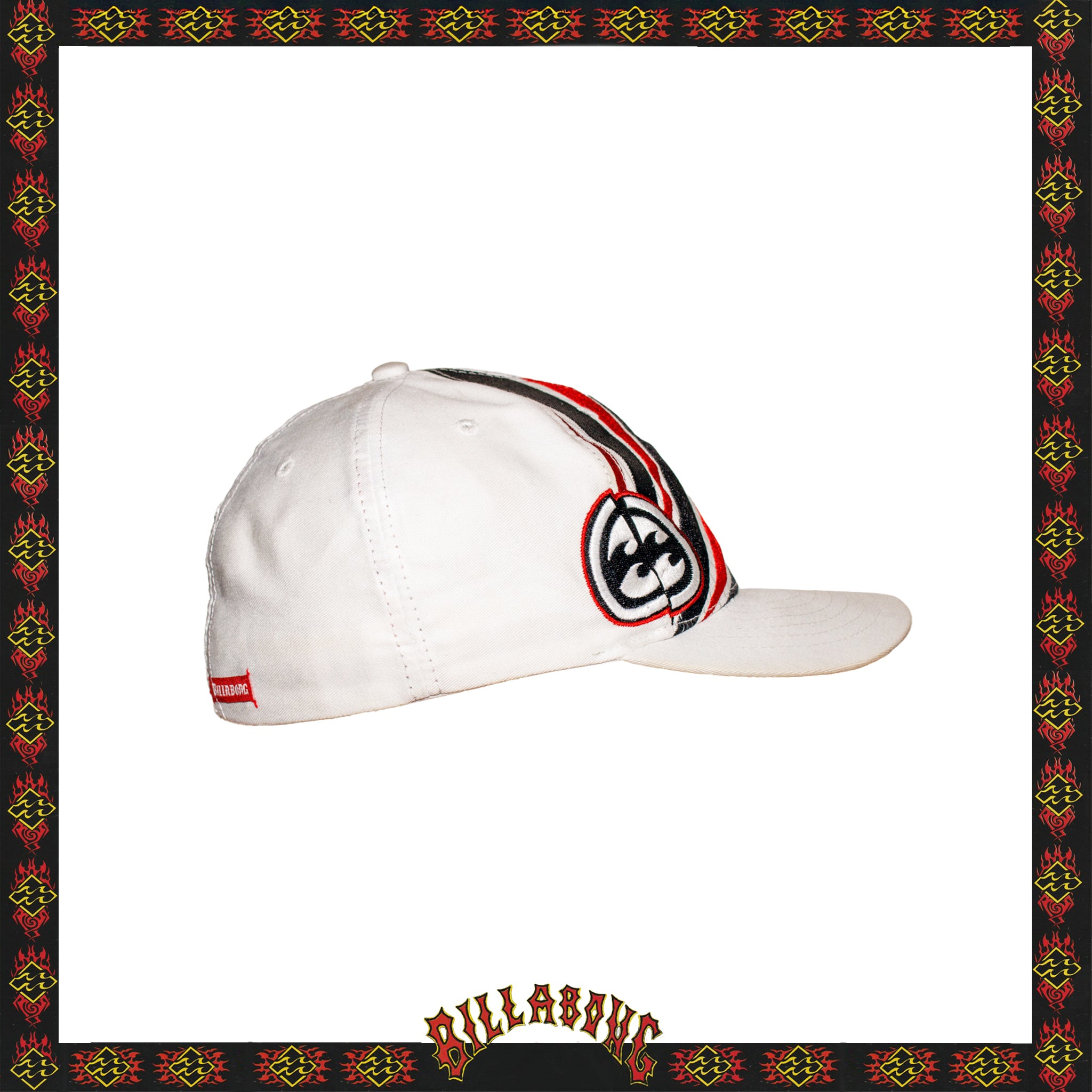 Y2K Billabong "Andy Irons - Samurai Signature Series" Flexicap Hat (M)