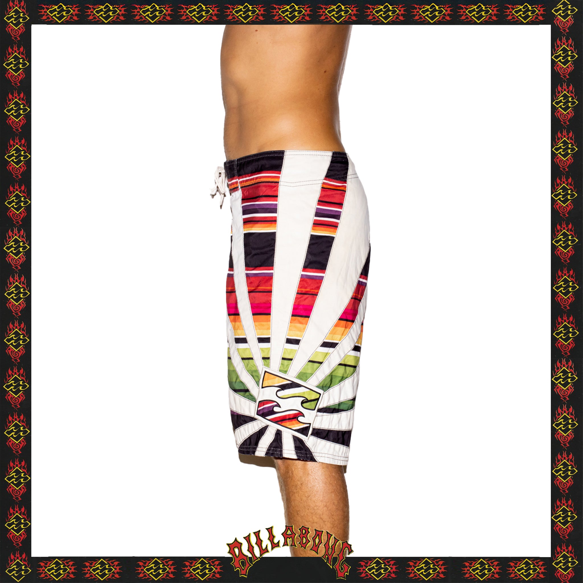 Y2K Billabong Rising Sun Series Boardies (36")