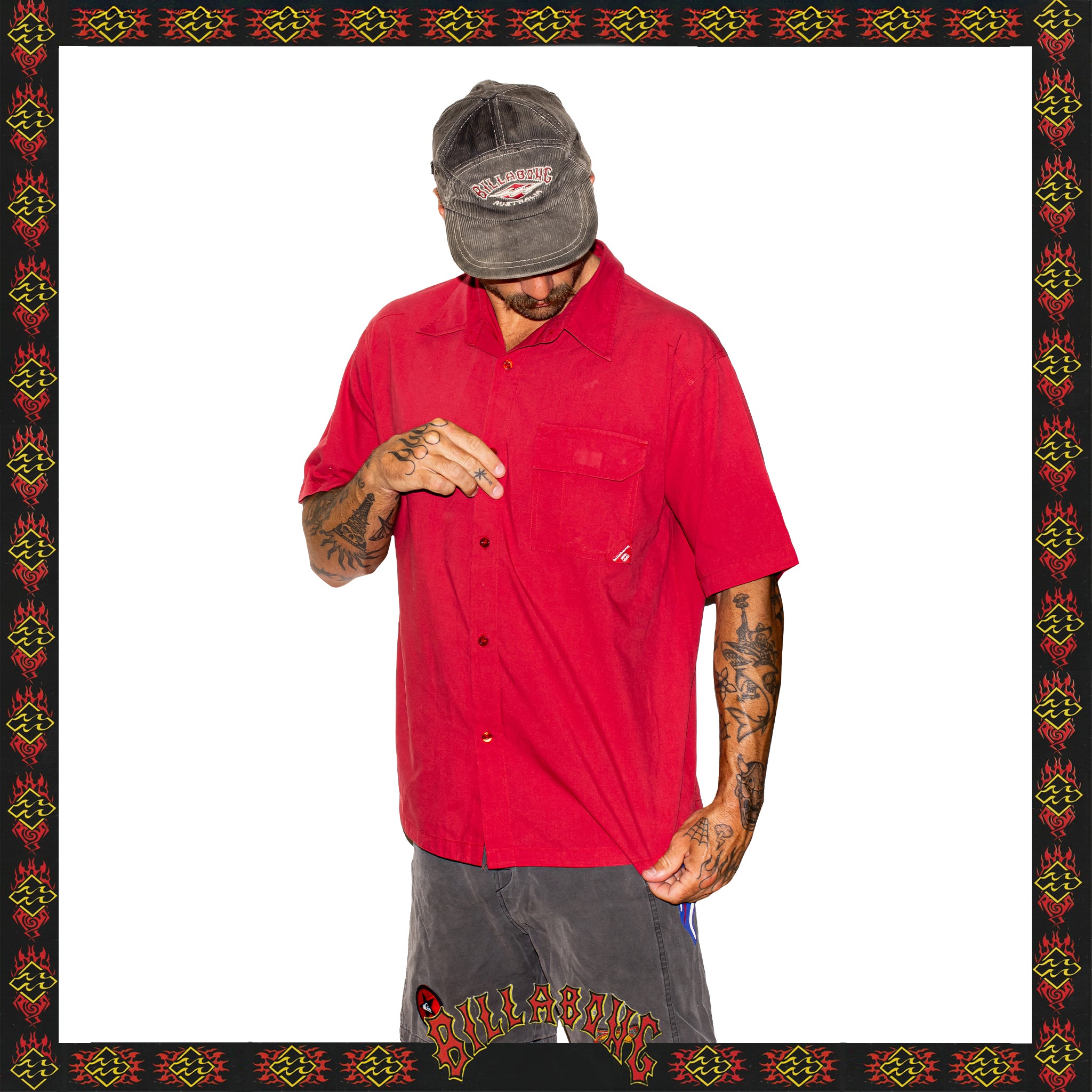 Y2K Billabong Spec 73 Overshirt (L)