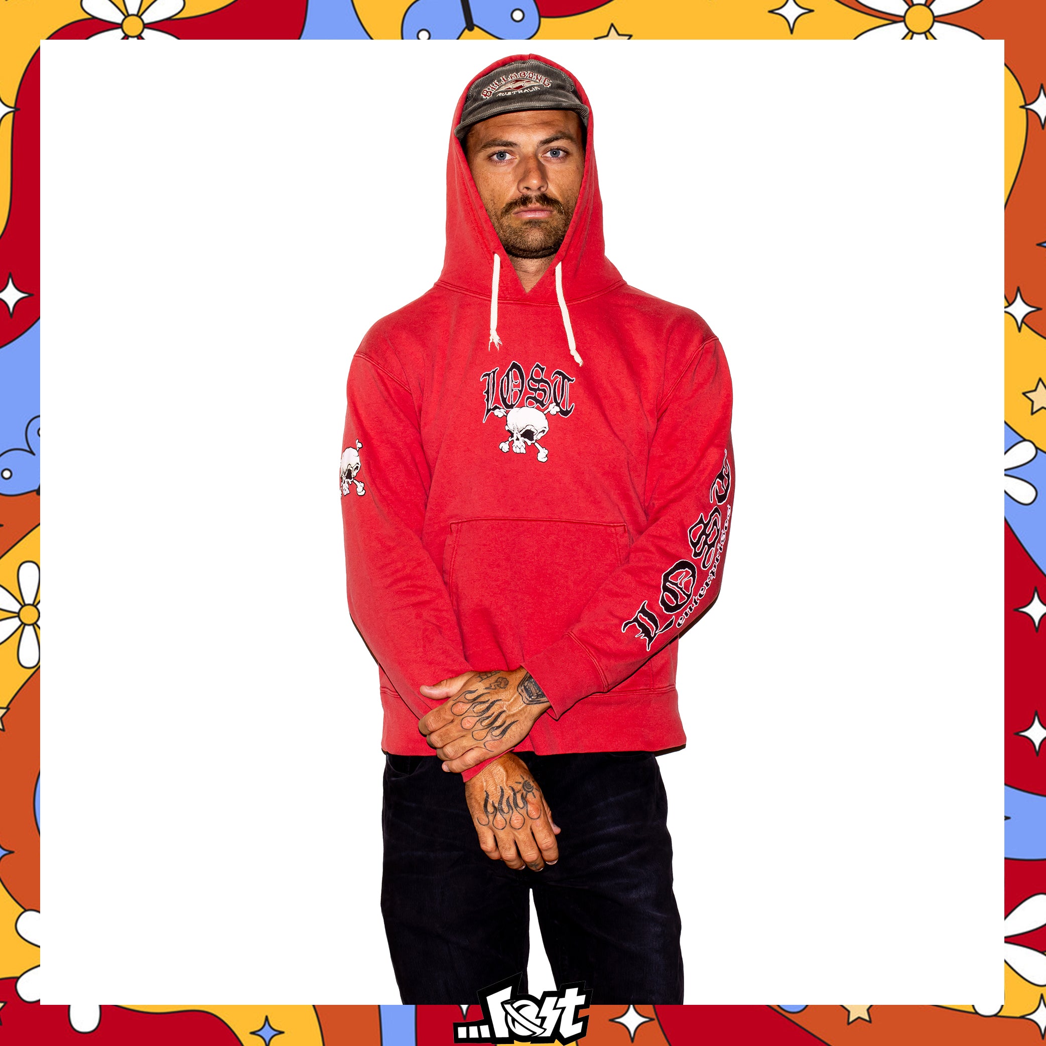 Y2K Lost Enterprises "Triple Hit" Hoodie (M)