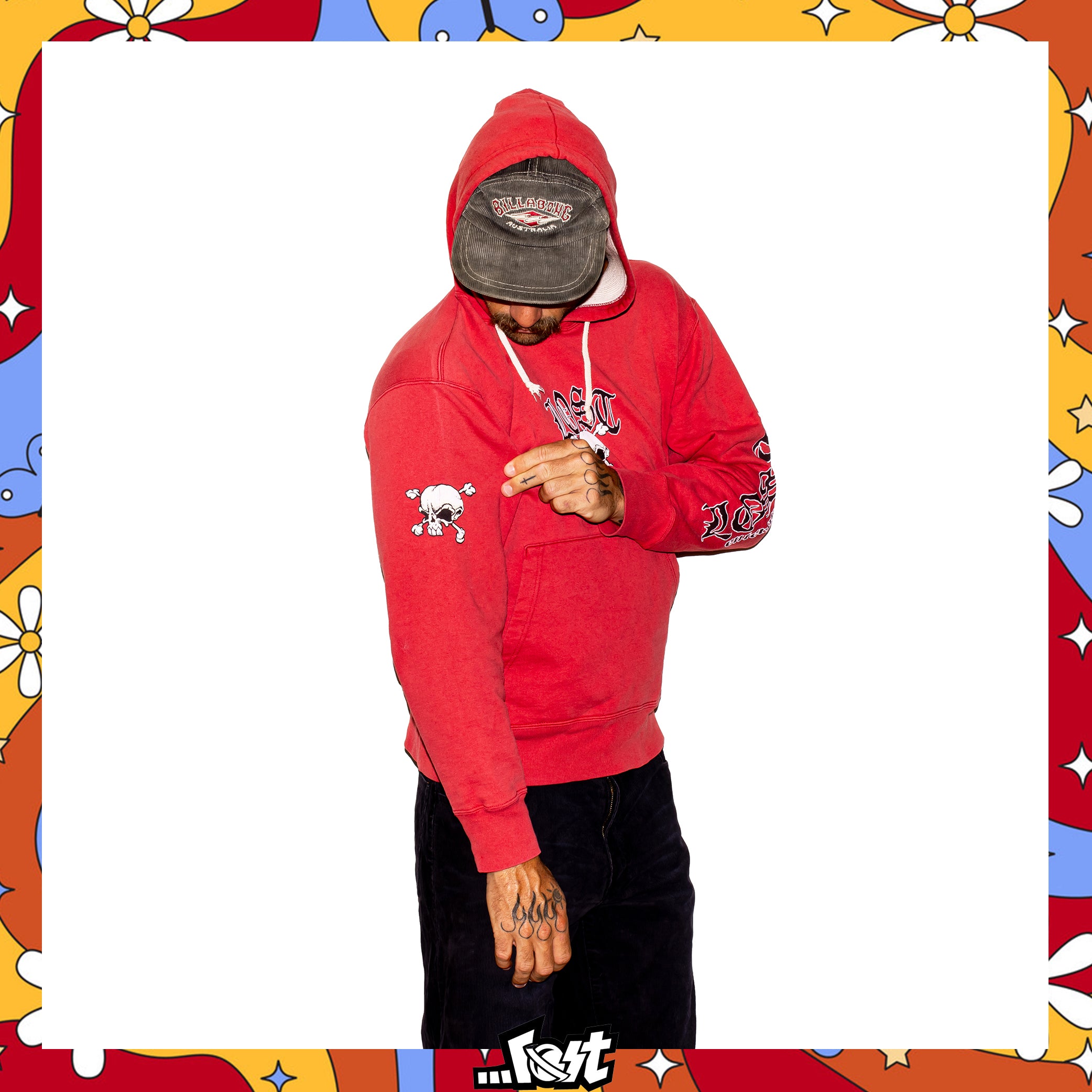 Y2K Lost Enterprises "Triple Hit" Hoodie (M)