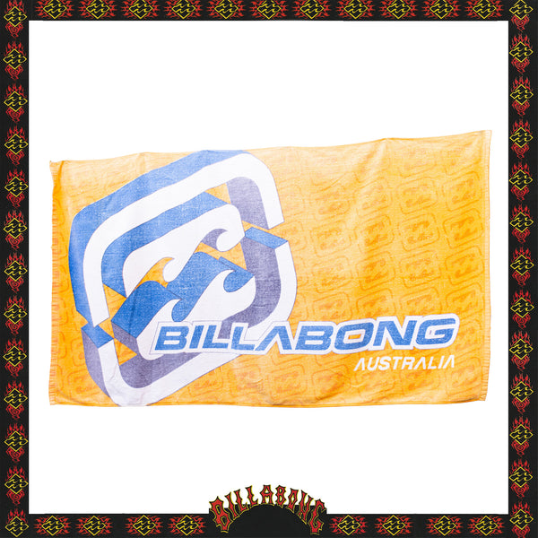 Y2K Billabong Spellout Giant Beach Towel