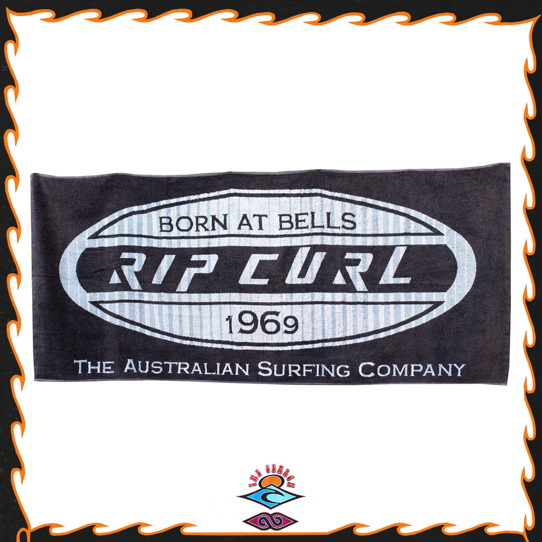 1990's Rip Curl Spellout Giant Beach Towel