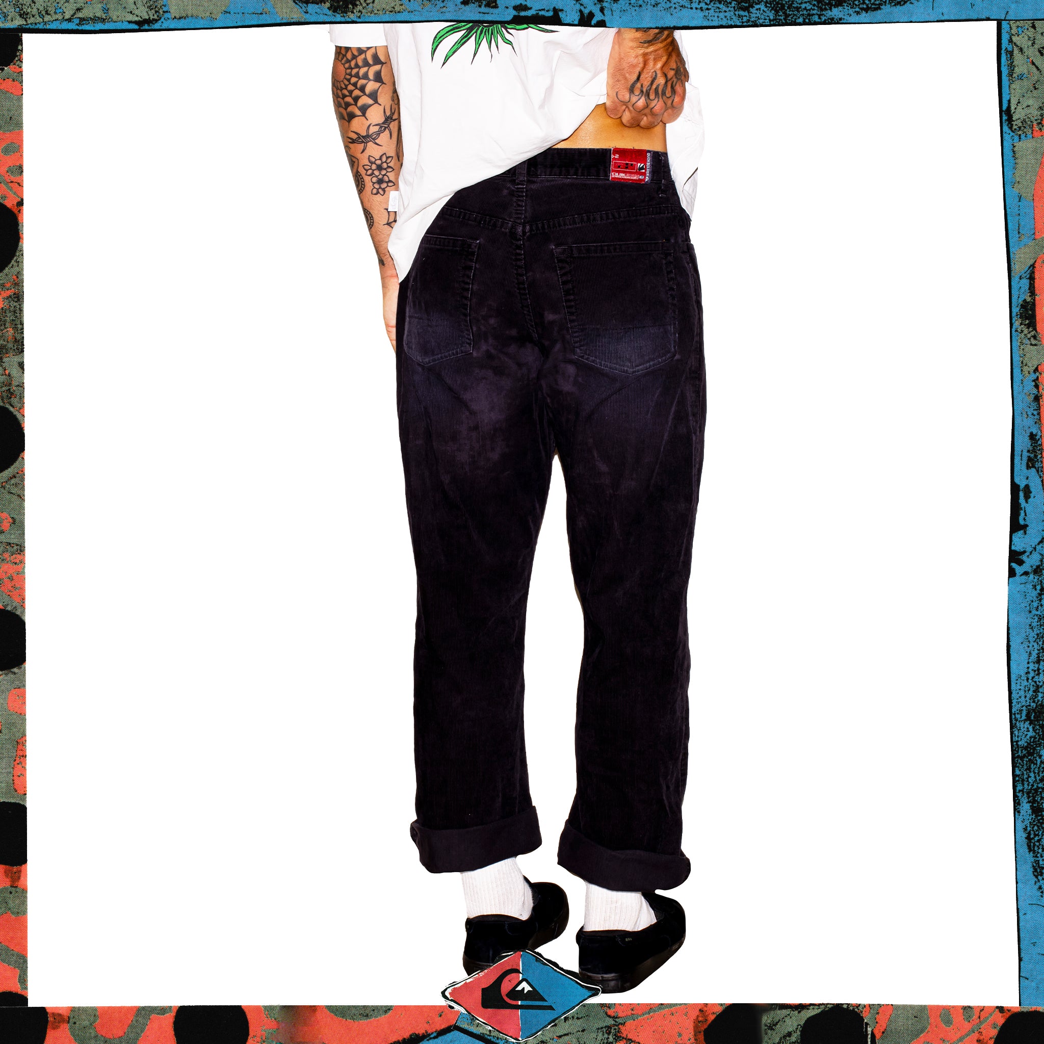 Y2K Quiksilver "Quikjean" Corduroy Pants (31")