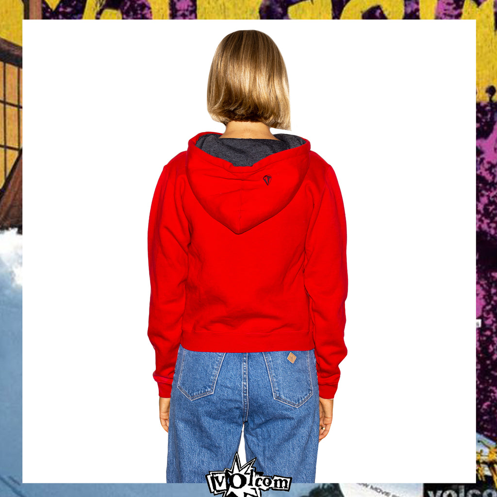 Y2K Volcom Spellout Hoodie (S)