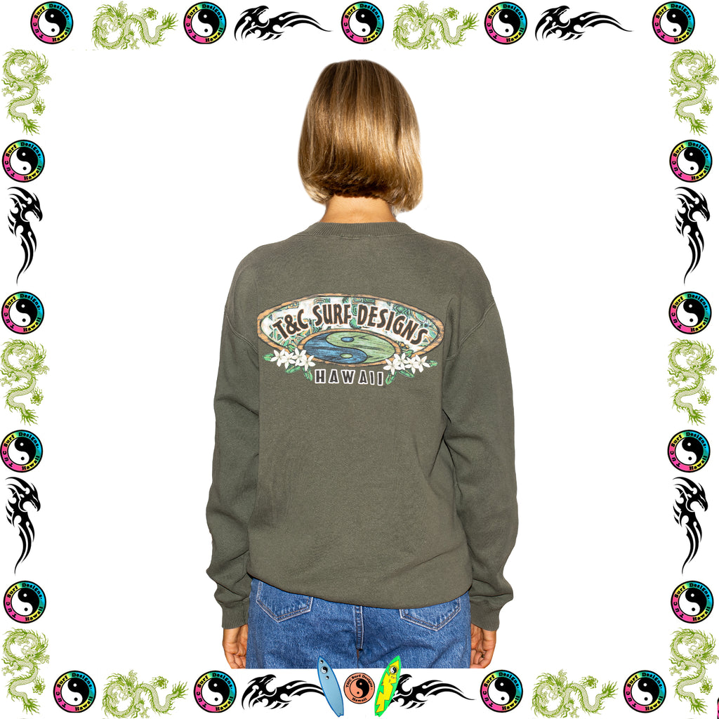 1990's Town & Country Graphic Crewneck Sweatshirt (M)