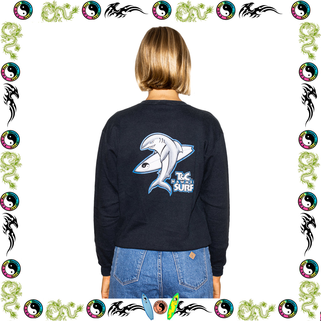 1990's Town & Country Graphic Crewneck Sweatshirt (M)