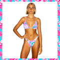 1990's Cheetah Swimwear Bikini Set (S)