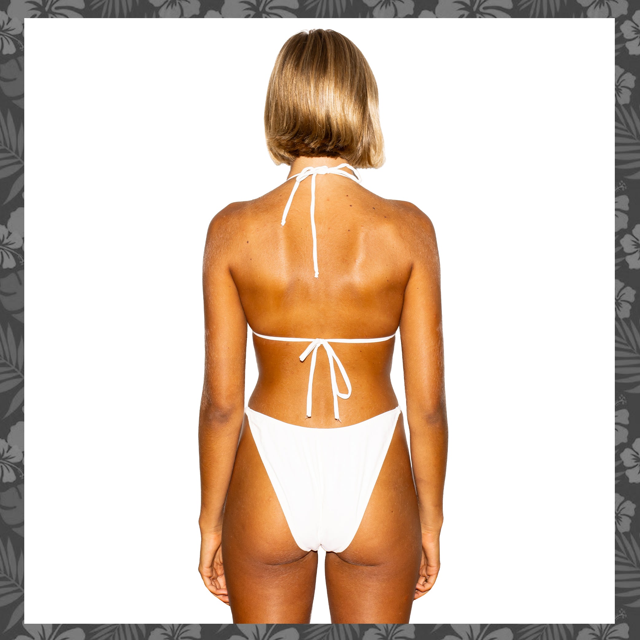 1990's Foxy Swimwear "High Waisted" Bikini Set (S)