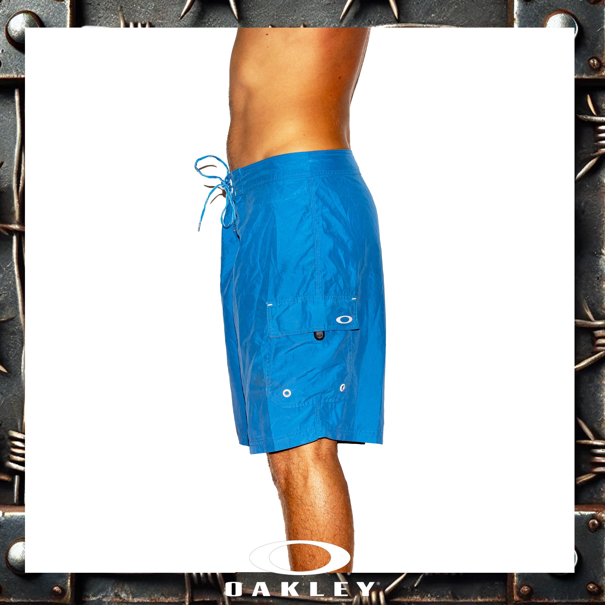 Y2K Oakley "Red Tag" Vault Tech Boardies (36")