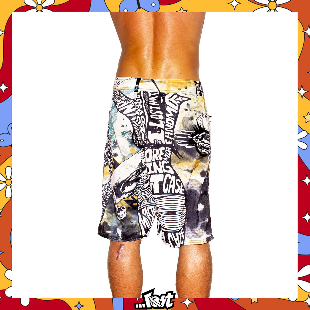 Y2K Lost Enterprises Mayham Boardies (38")