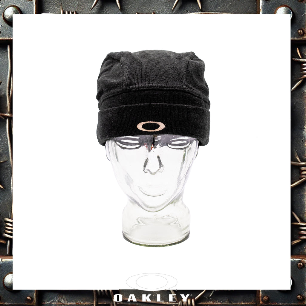 Y2K Oakley "Factory Pilot - Red Tag" Snow Beanie