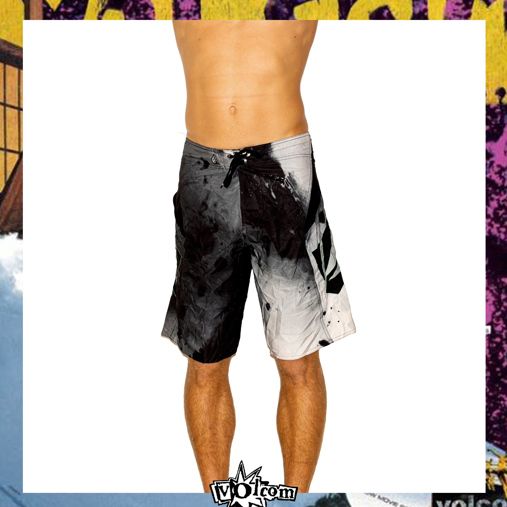 Y2K Volcom "Bruce Irons - Annihilator Mod Signature Series" Boardies (30")