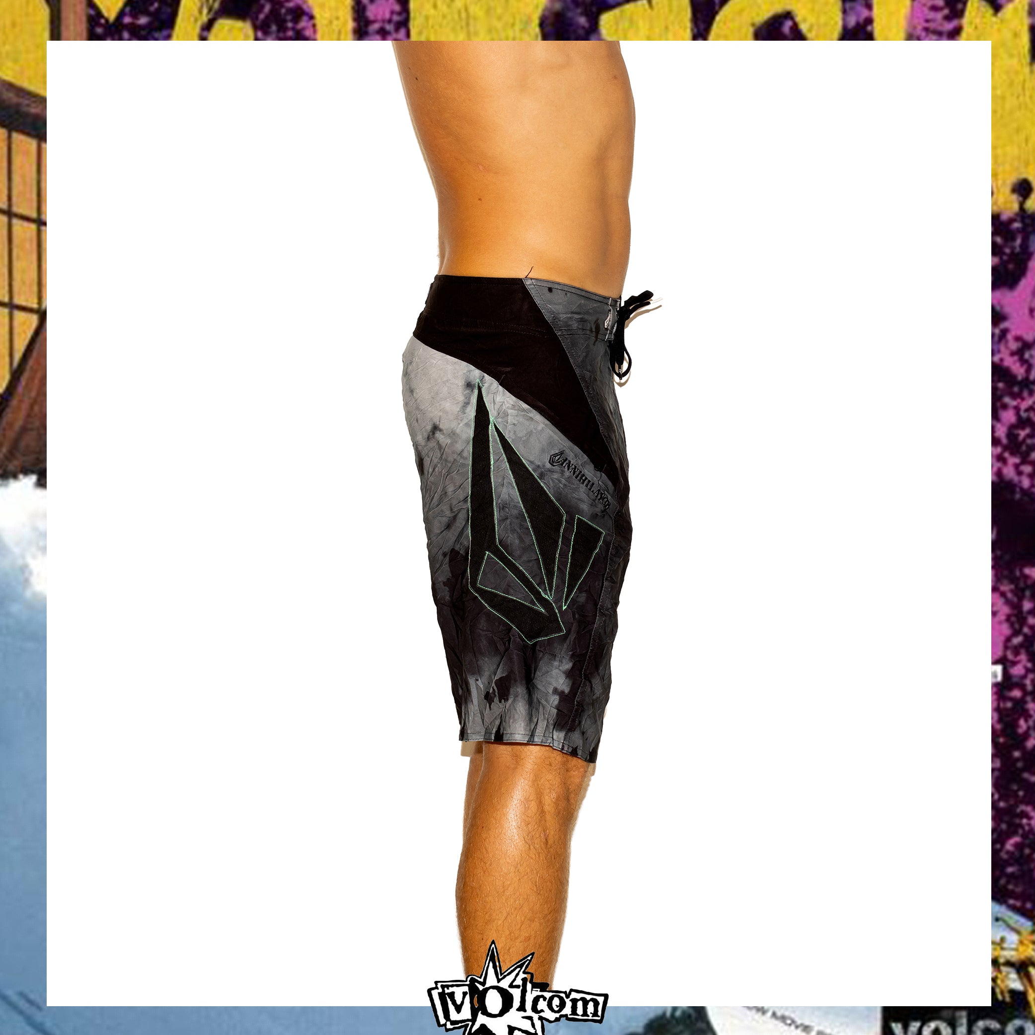 Y2K Volcom "Bruce Irons - Annihilator Mod Signature Series" Boardies (30")