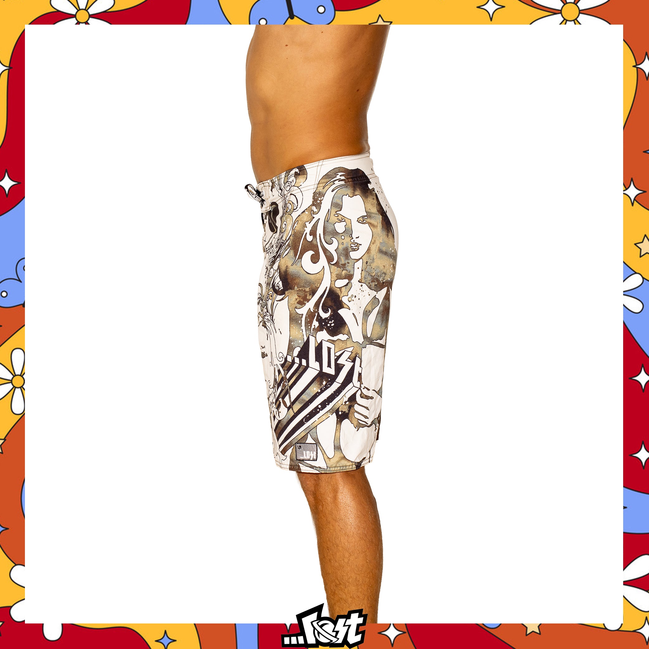 Y2K Lost Enterprises Mayham Boardies (34")