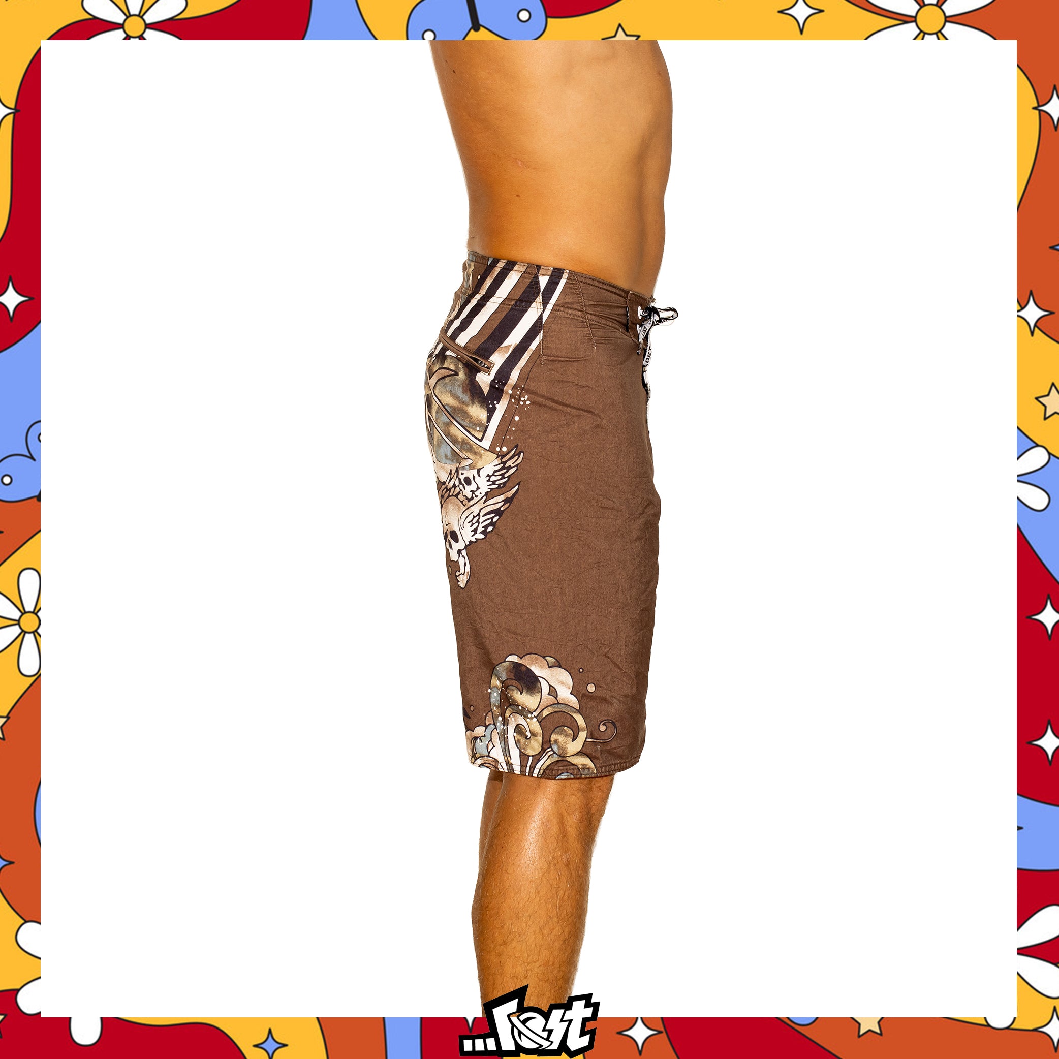 Y2K Lost Enterprises Mayham Boardies (34")