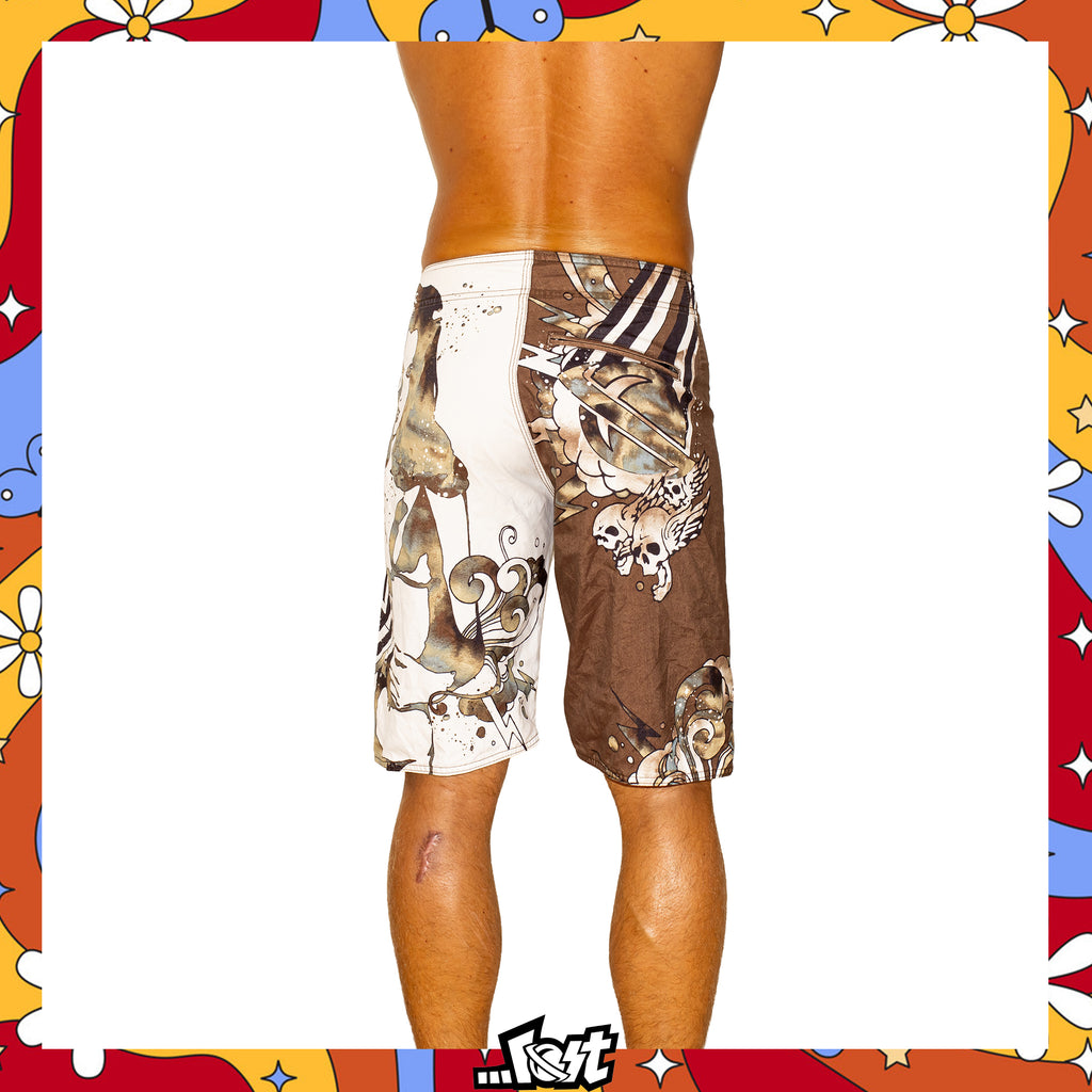 Y2K Lost Enterprises Mayham Boardies (34")