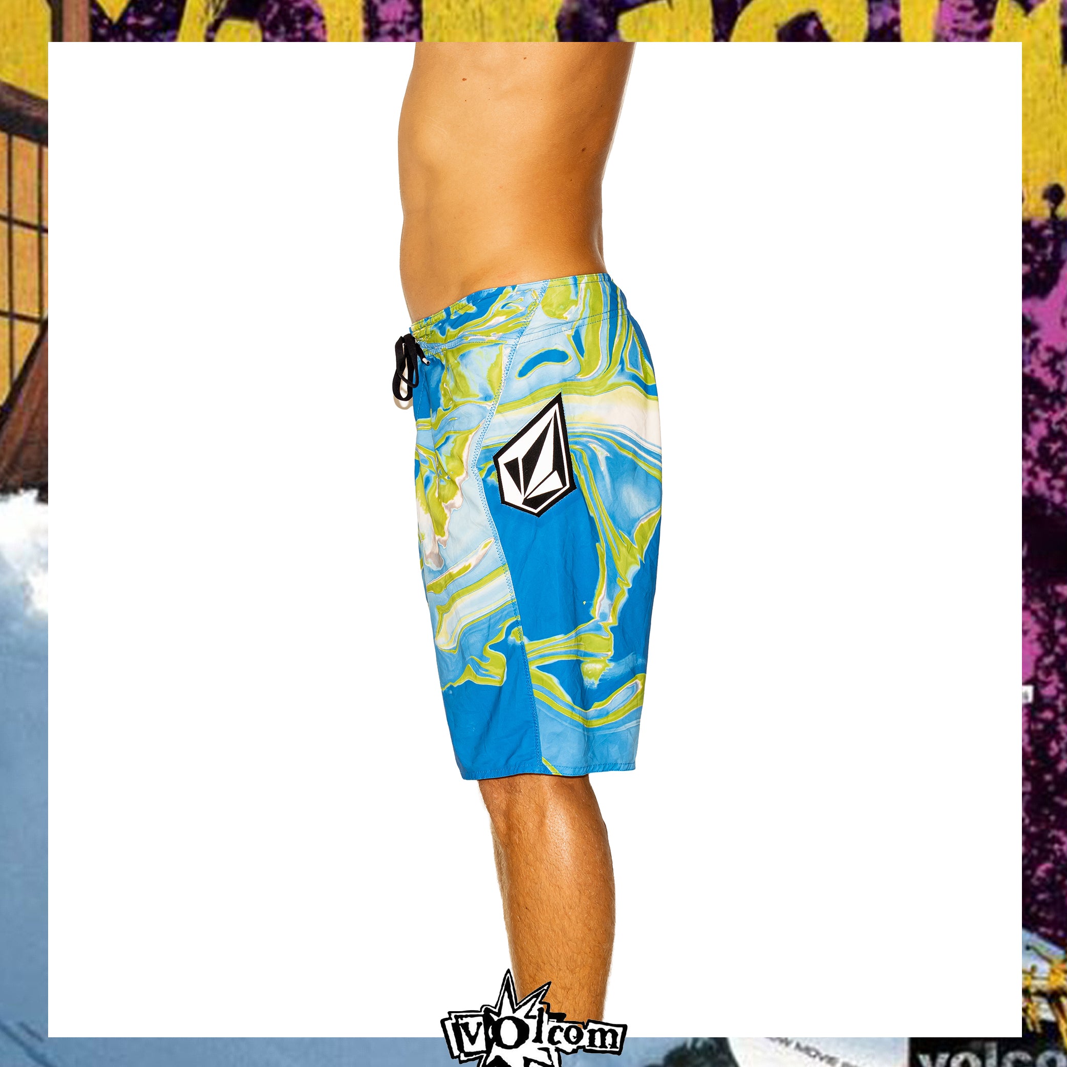 Y2K Volcom "Mitch Coleburn - Annihilator Signature Series" Boardies (32")