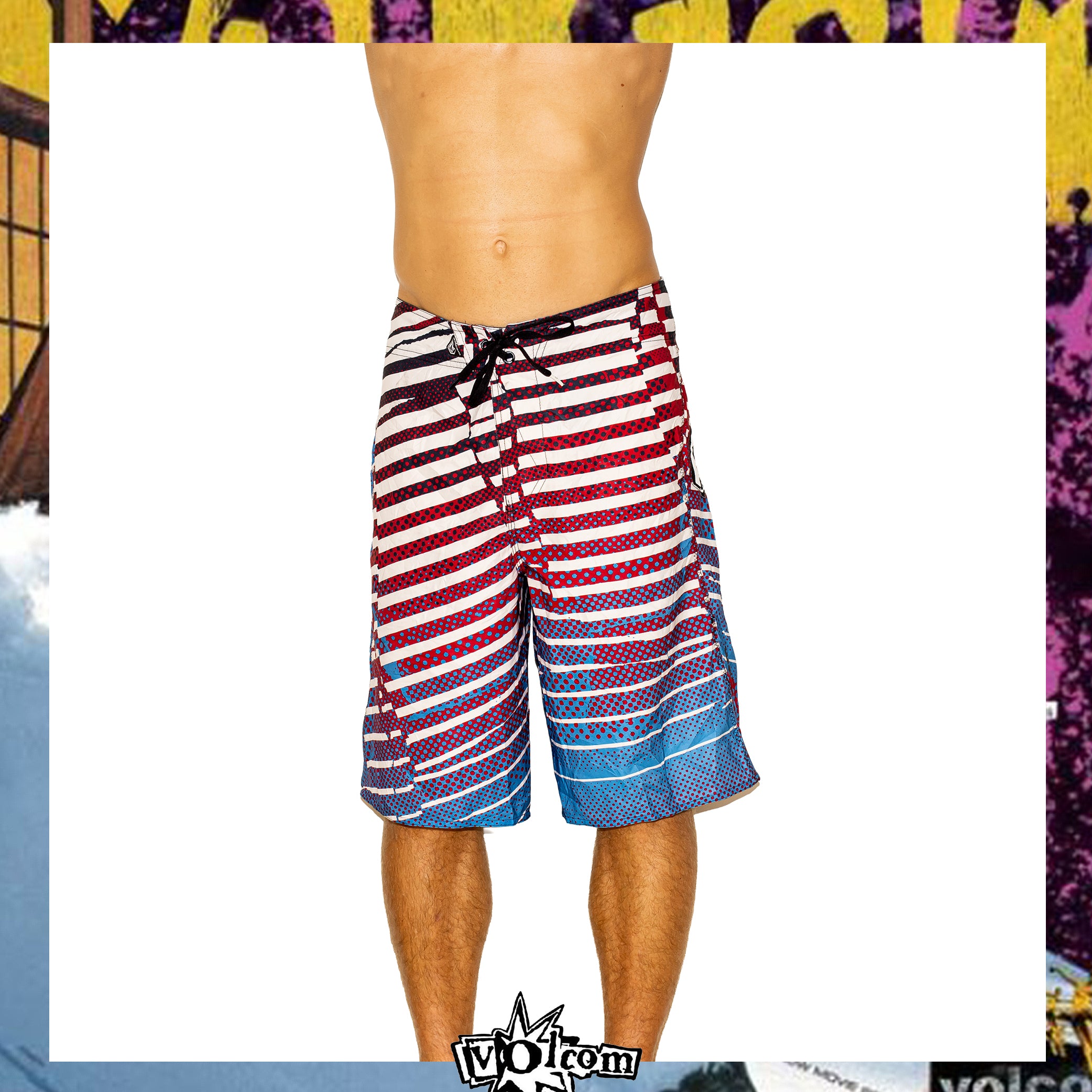 Y2K Volcom "Dusty Payne - Annihilator Signature Series" Boardies (38")