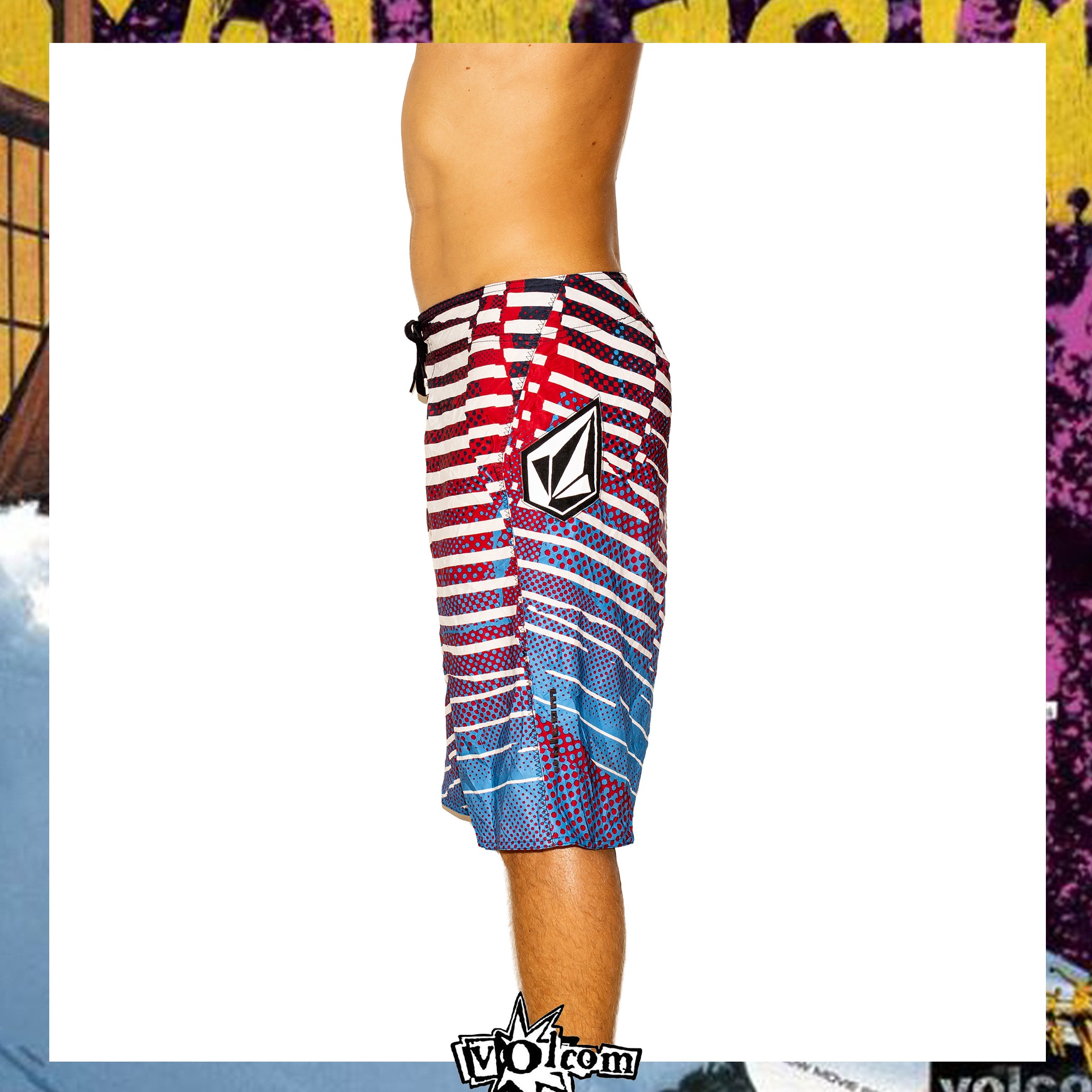 Y2K Volcom "Dusty Payne - Annihilator Signature Series" Boardies (38")
