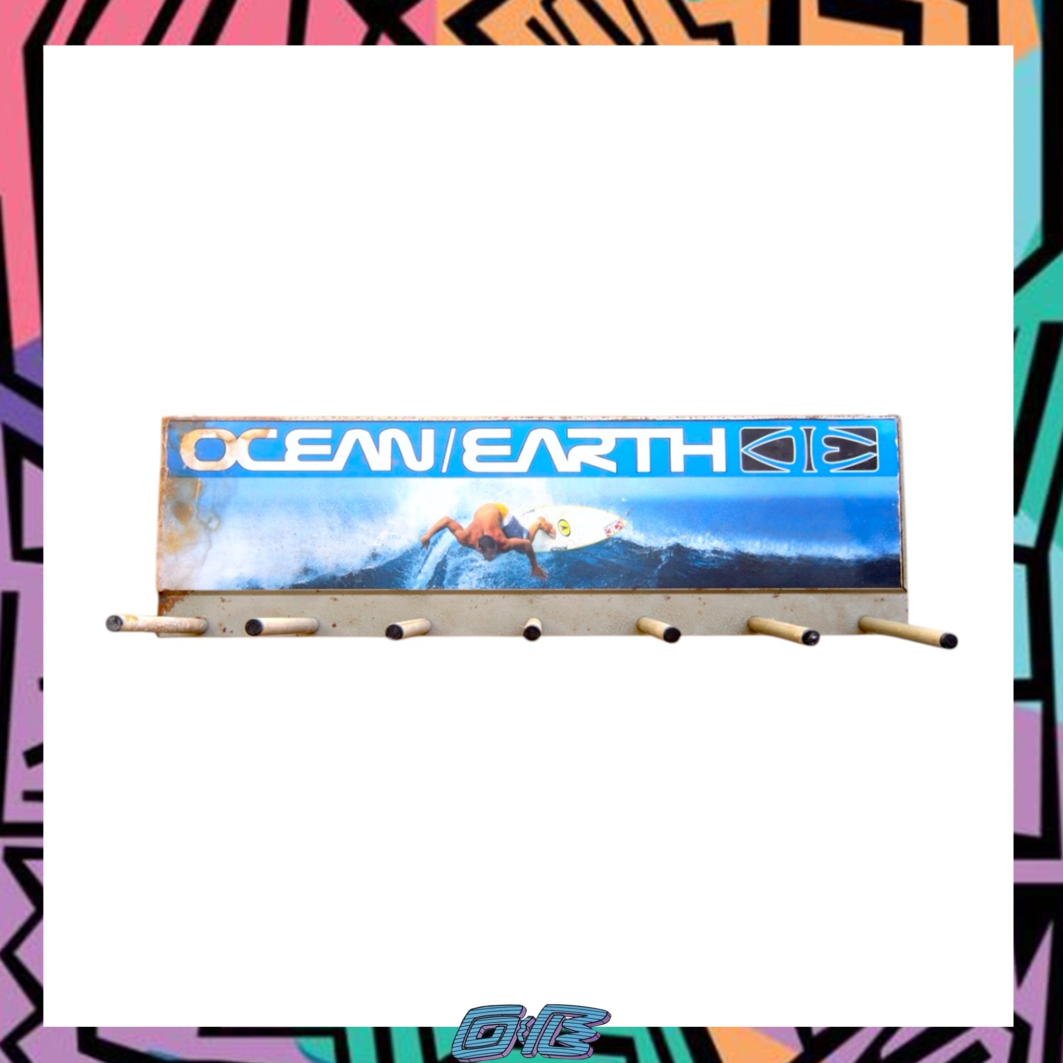 1998 Ocean & Earth Metal Surfboard Rack