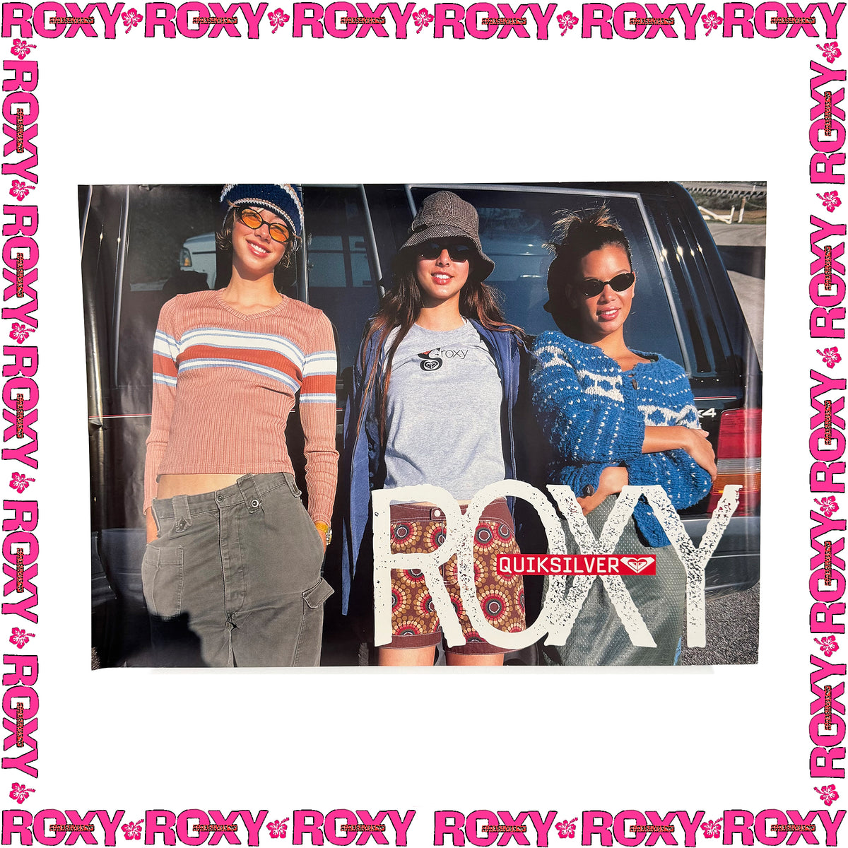 Y2K Roxy "Winter" Giant Advertisement Poster (23.5"x33")