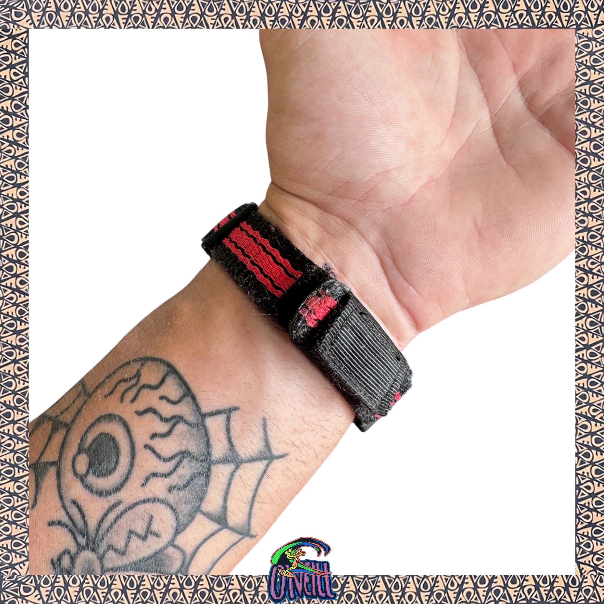 1990's O'Neill "10 Bar Water Resist" Sports Watch