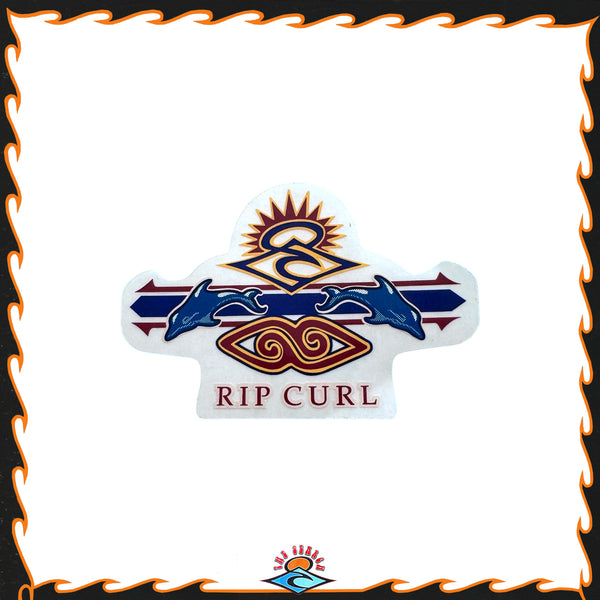 1990's Rip Curl Sticker (L) *RARE*