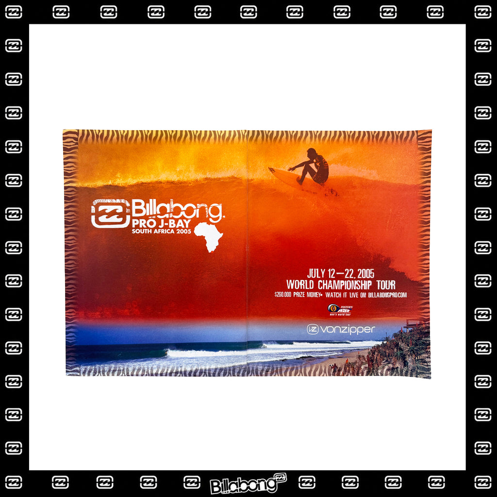 2005 Billabong Pro J-Bay "Andy Irons" Poster
