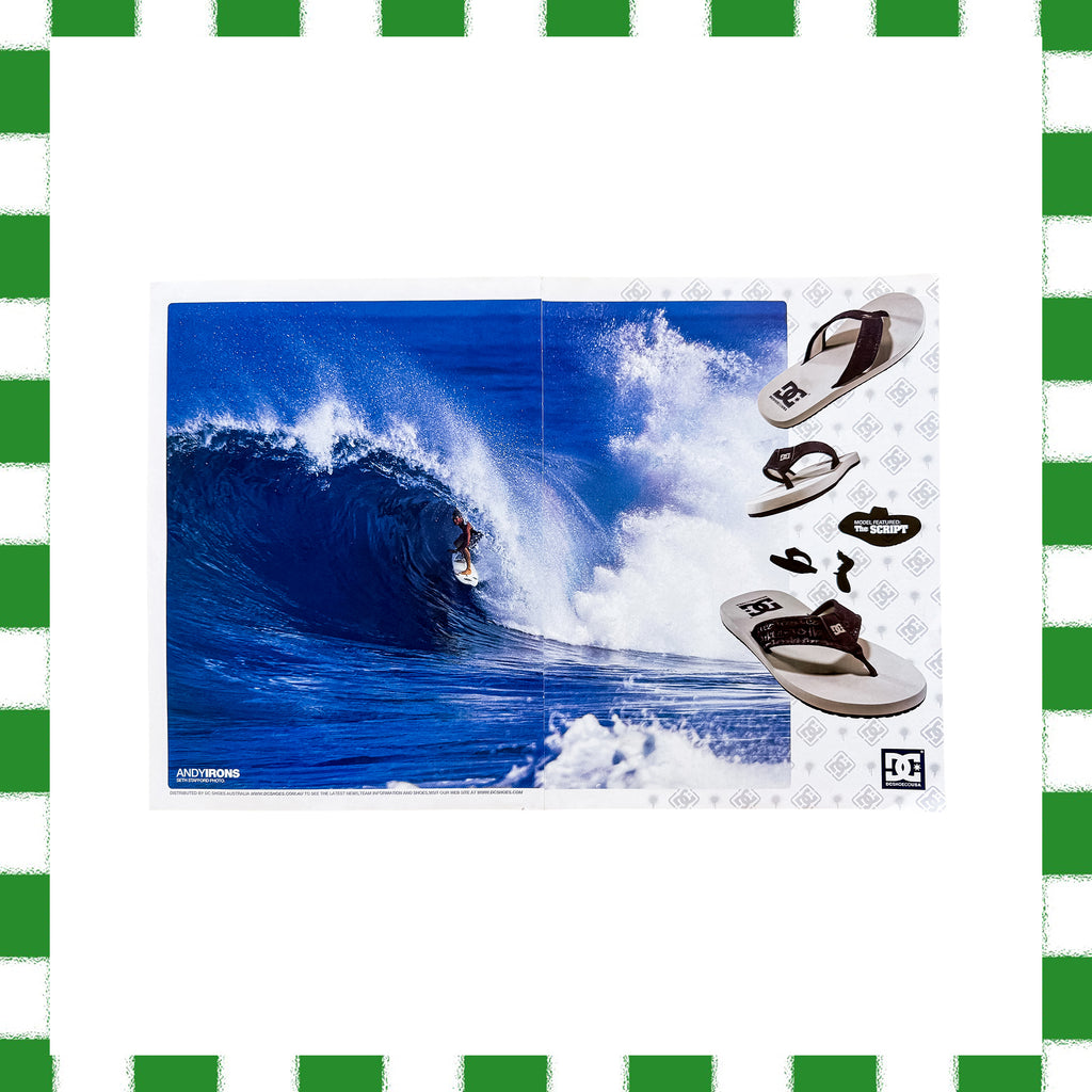 Y2K DC Shoes "Andy Irons" Poster