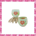 90's Roxy Tea Candle Holders