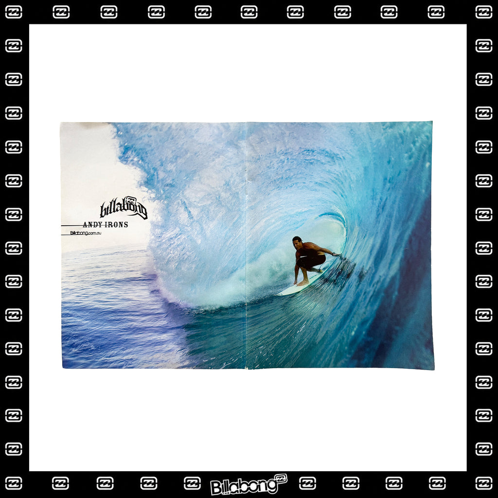 Y2K Billabong "Andy Irons" Poster